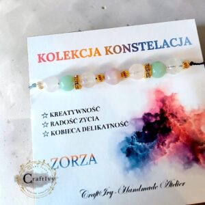 Bransoletka Sznurkowa Zorza - Kolekcja Konstelacja