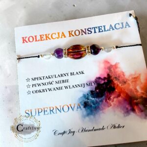 Bransoletka Sznurkowa Supernova – Kolekcja Konstelacja