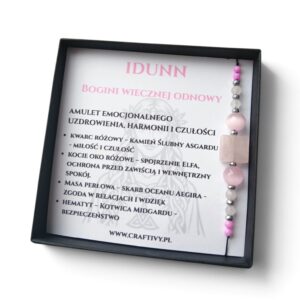 Bransoletka IDUNN – Bogini Wiecznej Odnowy | Amulet Harmonii
