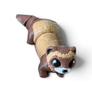 🦦 Ruchoma Figurka 3D – Fretka / Łasiczka (Flexi Ferret / Weasel)