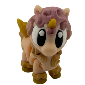 🦄✨ Urocza Figurka 3D – Bajkowy Jednorożec / Kucyk (Mini Unicorn Chibi)